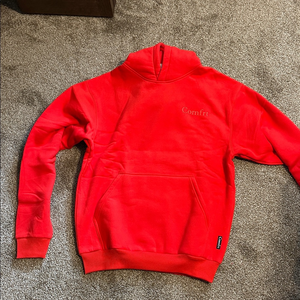 Red Comfit Hoodie BRAND NEW